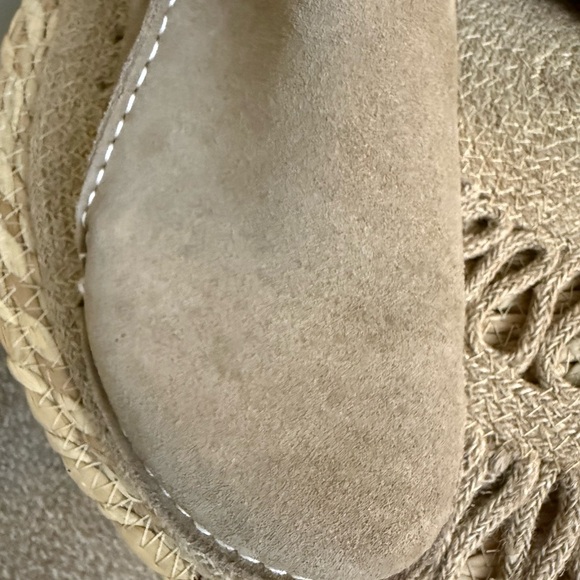 Birkenstock Lutry Tan Suede Slip-On Clogs Shoes 40 - Picture 5 of 10